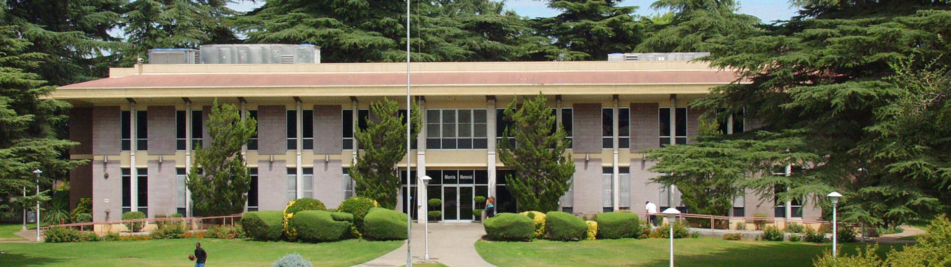 Morris Building on Modesto Junior College East Campus