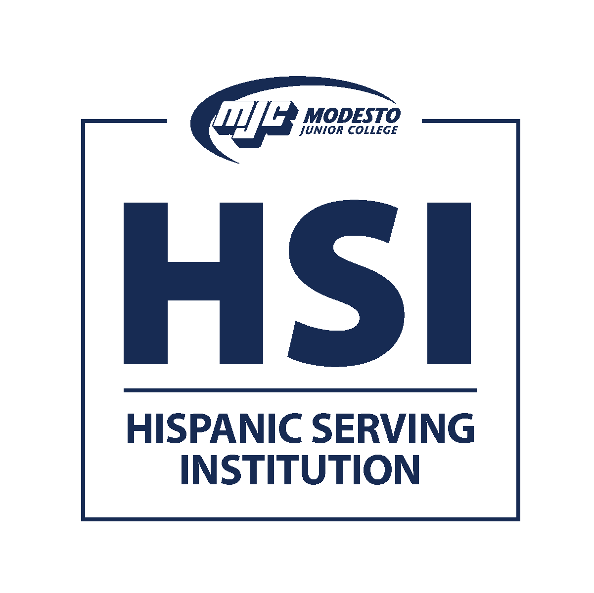 MJC Hispanic Serving Insitution logo transparent PNG