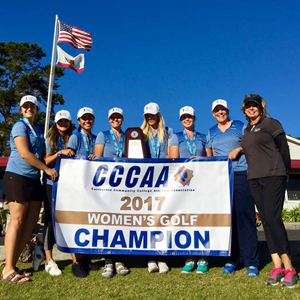 2017 Women's Golf Team are State Champions!