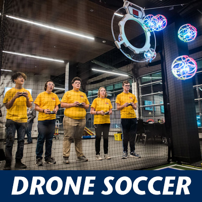MJC is the first location for U.S. Drone Soccer in CA