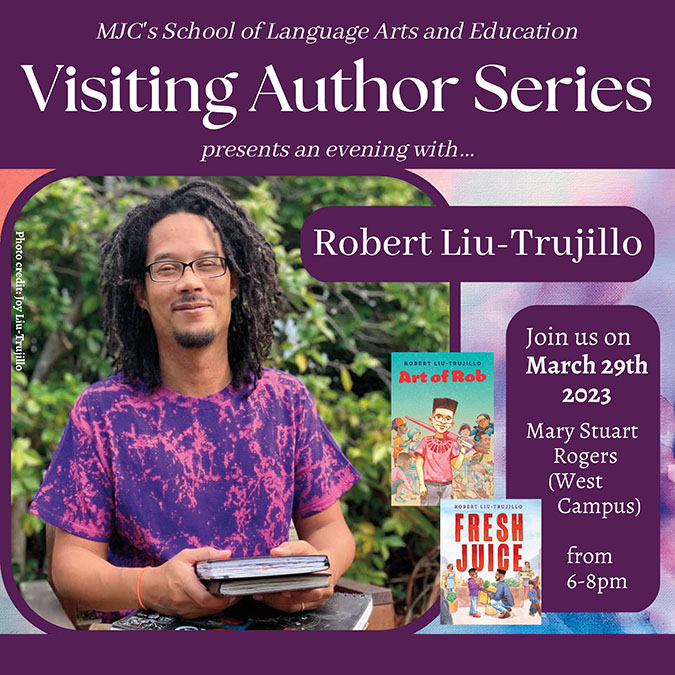 The School of Language Arts and Education presents the Visiting Author Series.