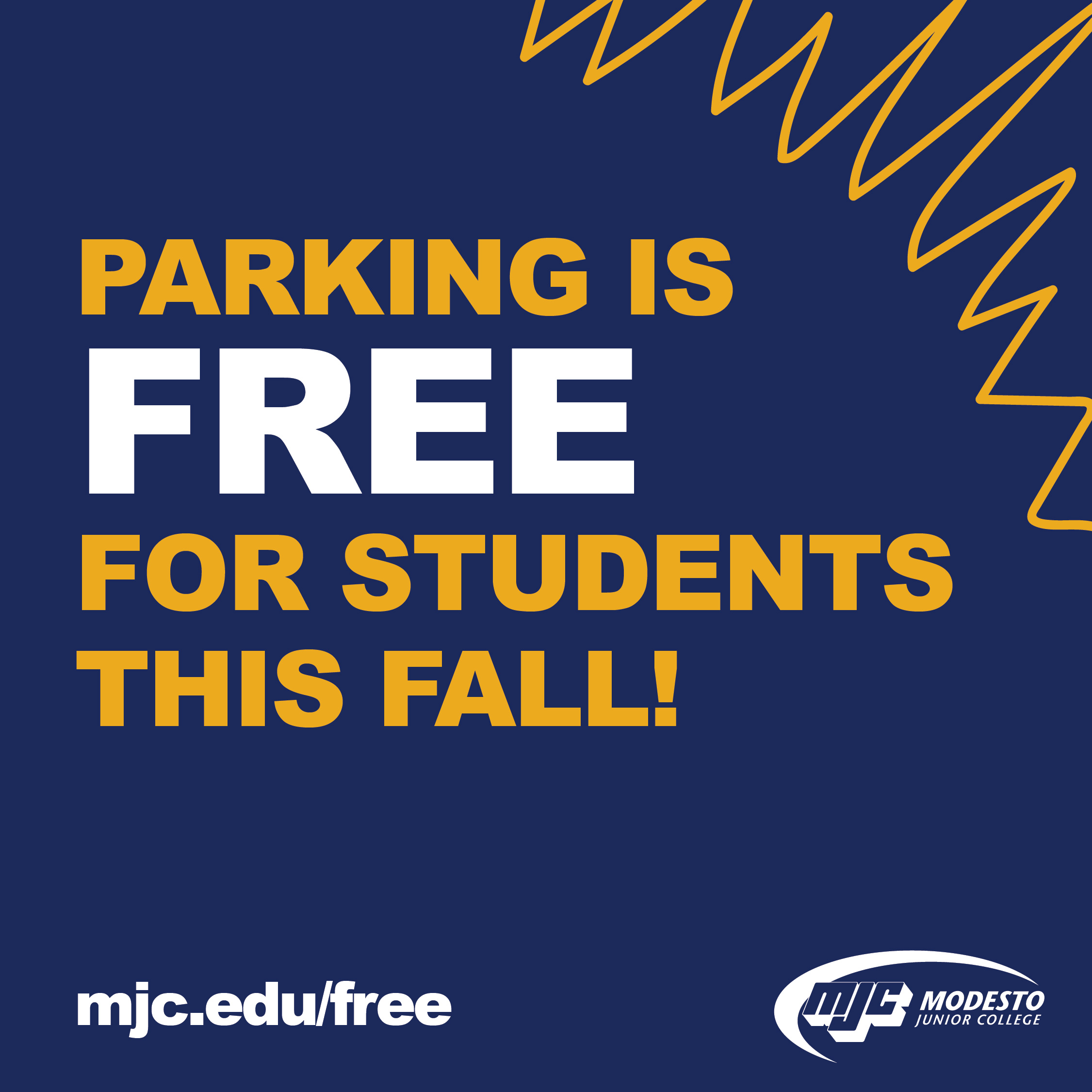 Free Parking for Fall 2022