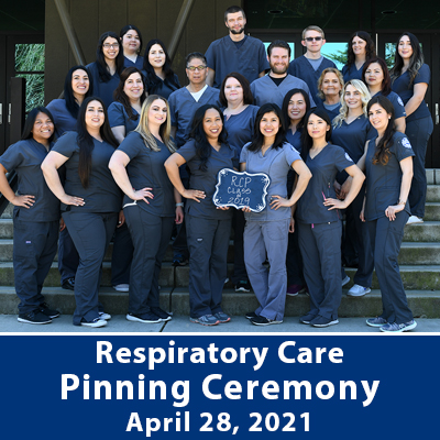 Respiratory Care Completion Ceremoy, April 28, 2021