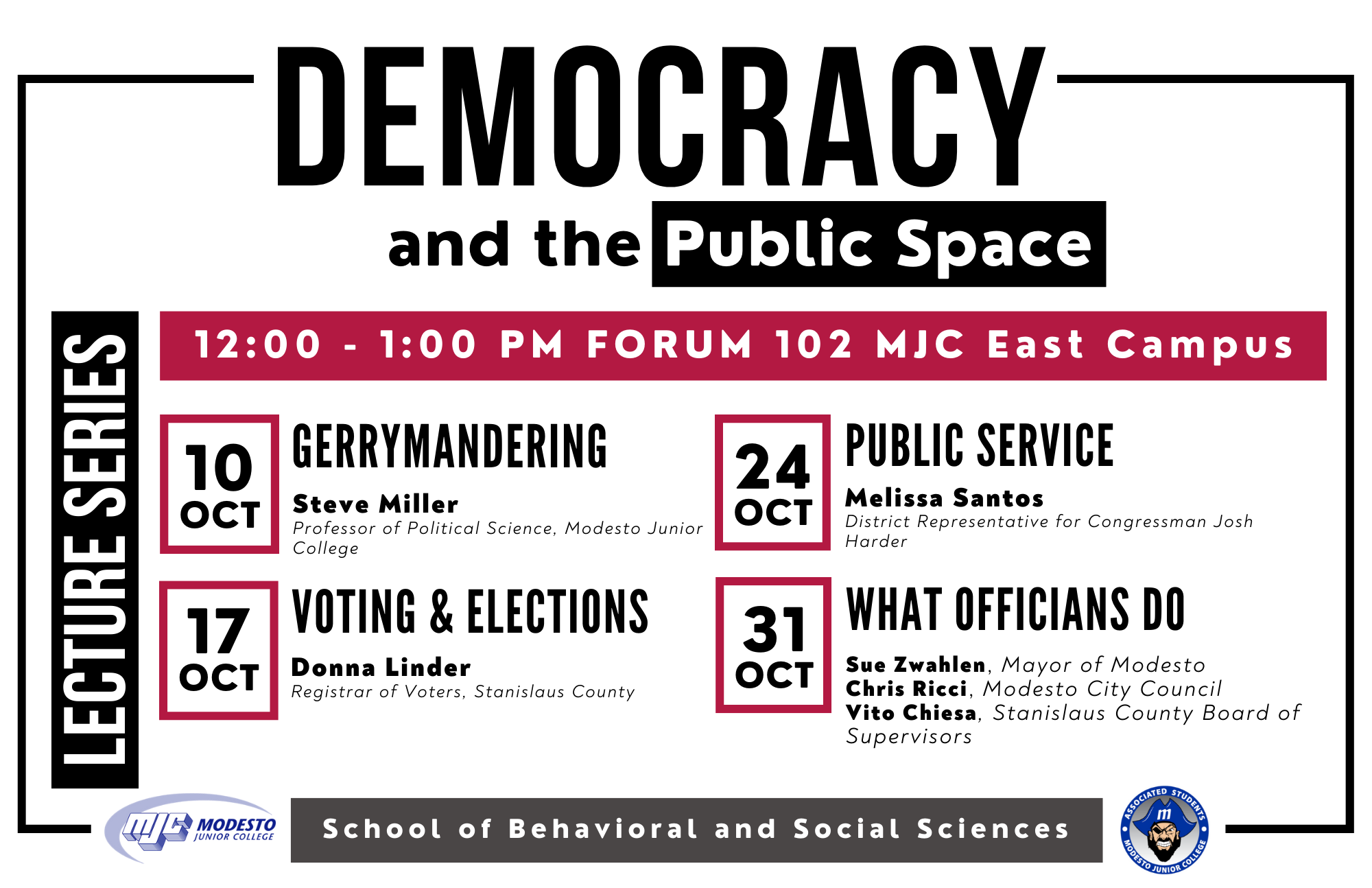 Democracy and the Public Space Fall 2022 Image