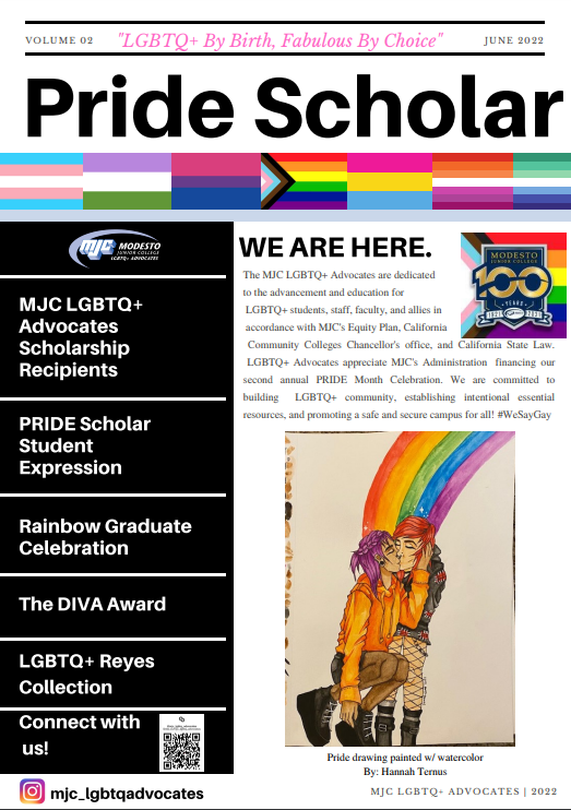 LGBTQ+ Pride Scholars Newsletter, 2nd Edition