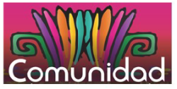 image with text displaying "Comunidad"